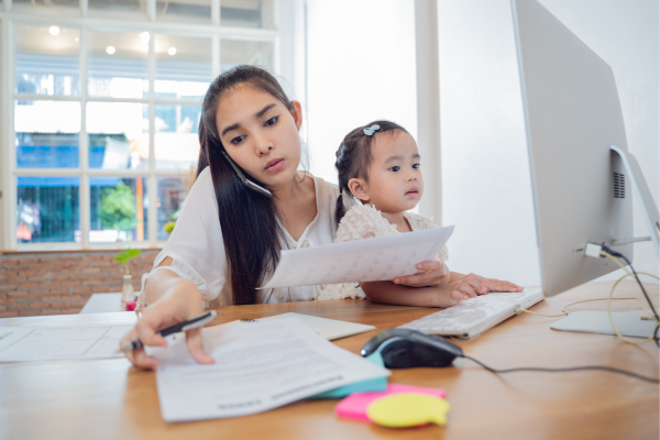 juggling business and motherhood