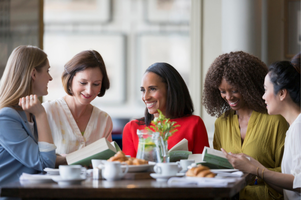 How to start a book club to make mom friends