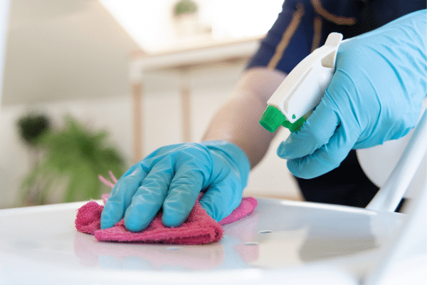 The best way to disinfect your home after being sick