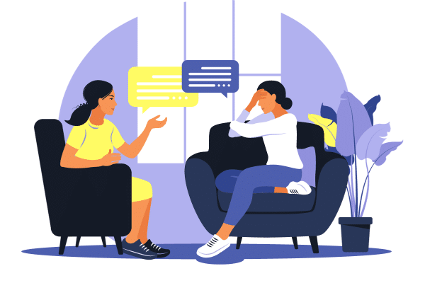 i started seeing a therapist for stress and binge eating