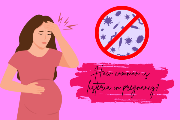 How common is listeria in pregnancy?