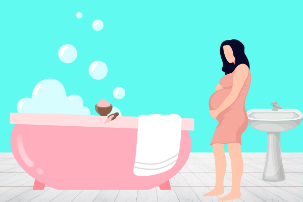 can i take an epsom salt bath while pregnant
