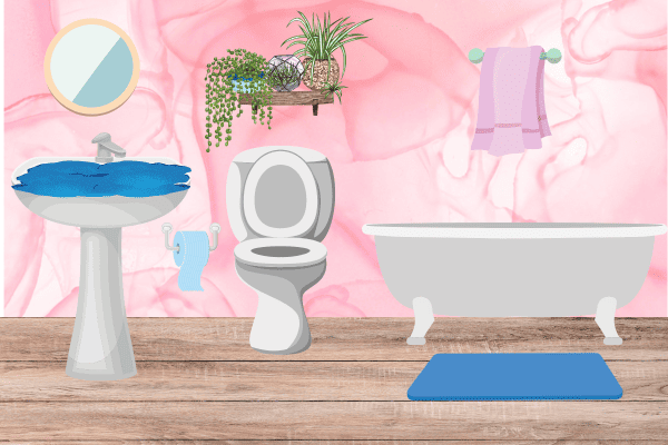 how to unclog a bathroom sink with standing water