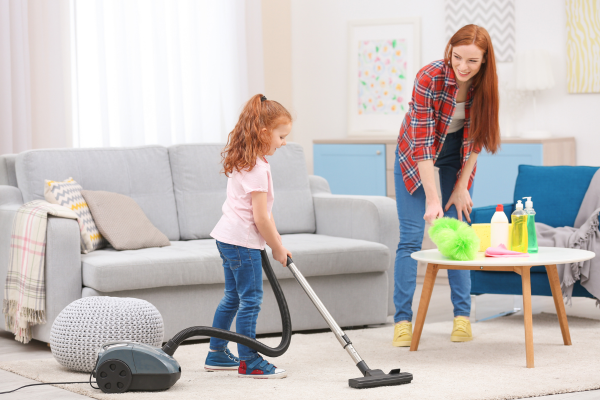 why keeping a clean house is important to your child's development